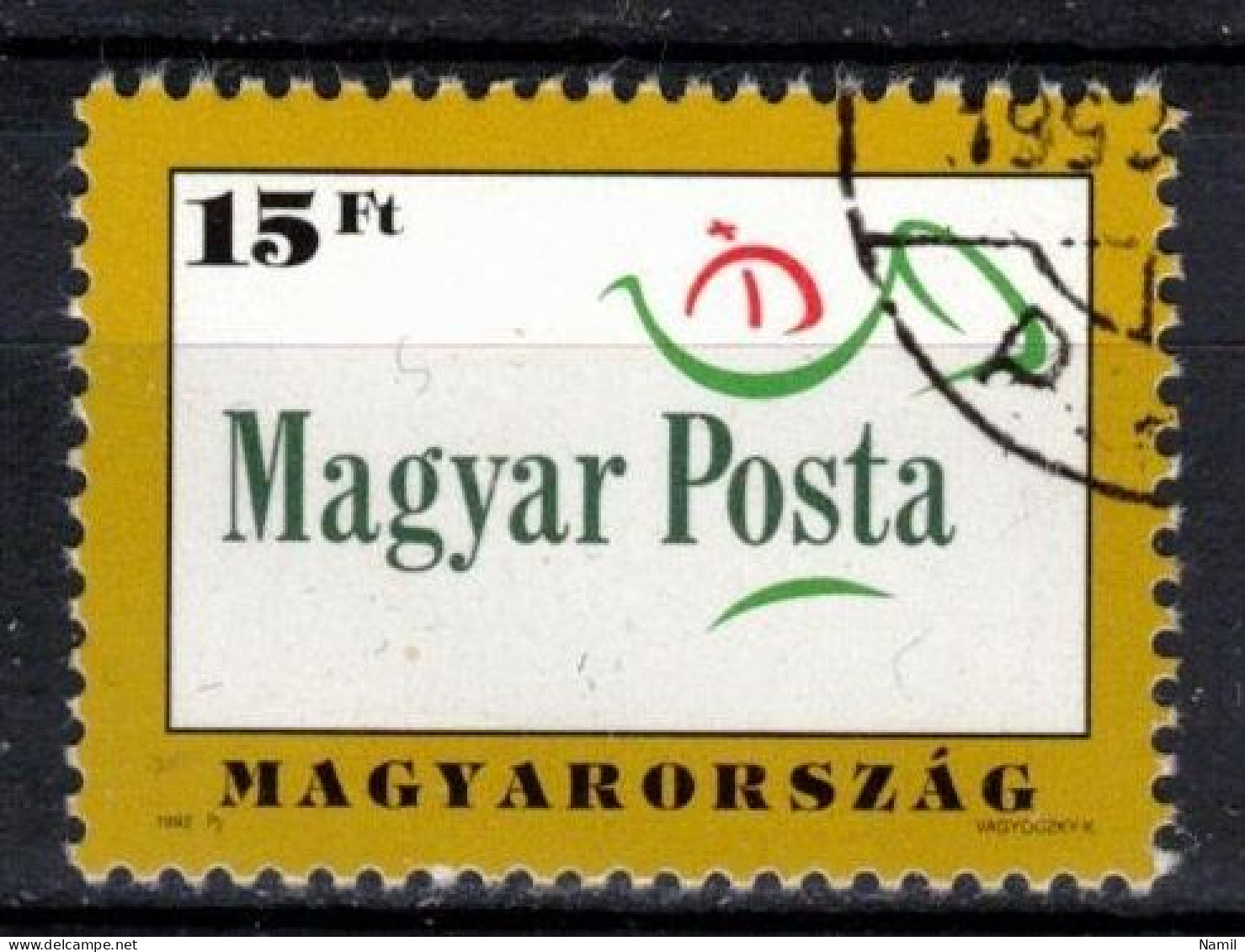 Hongrie 1992 Mi 4214 (Yv 3387), Obliteré - Usado