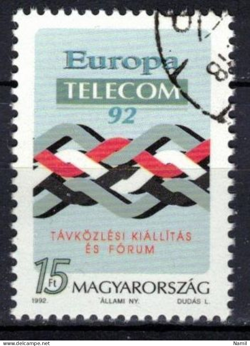 Hongrie 1992 Mi 4215 (Yv 3388), Obliteré - Gebraucht