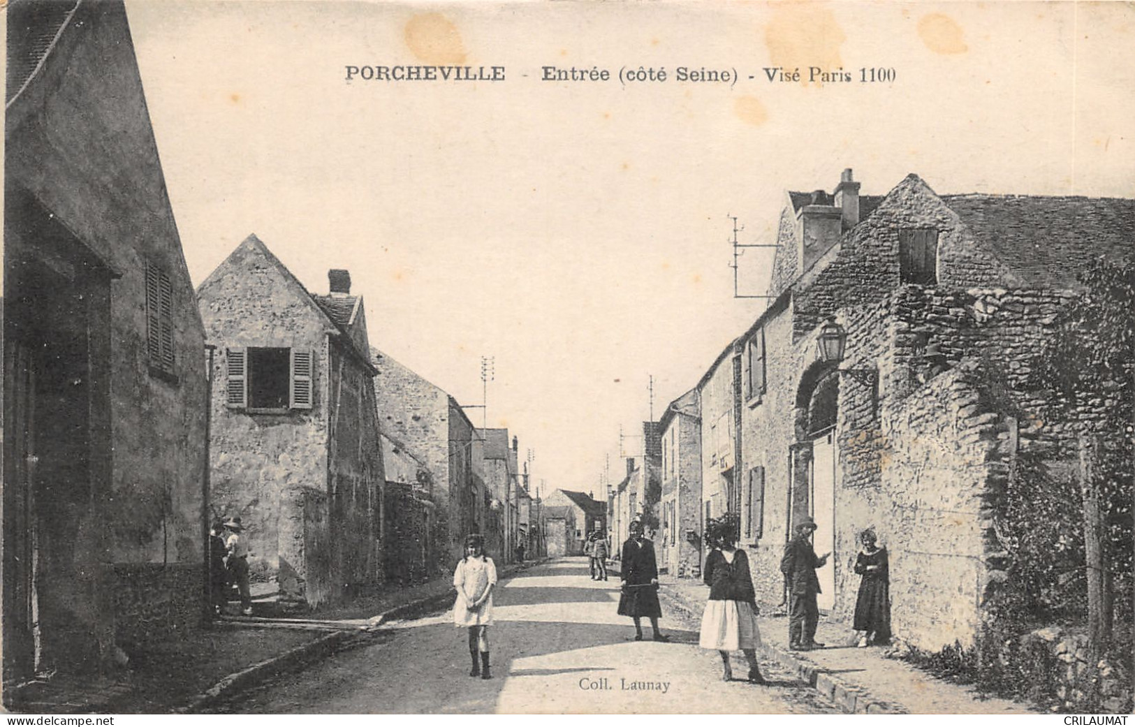 78-PORCHEVILLE-N°6042-H/0343 - Porcheville