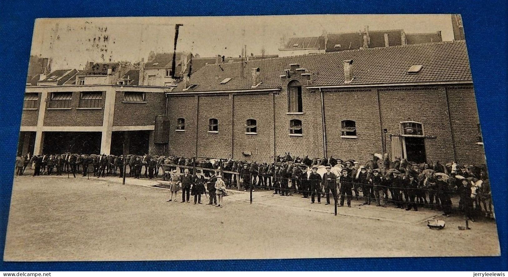 BRUXELLES - " Union Economique" ,1924 , Les Ecuries Et La Forge - ( Carte Réponse De L'Union Economique) - Straßenhandel Und Kleingewerbe