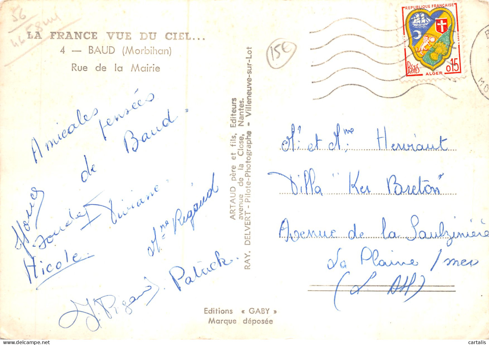 56-BAUD-N°618-A/0157 - Baud