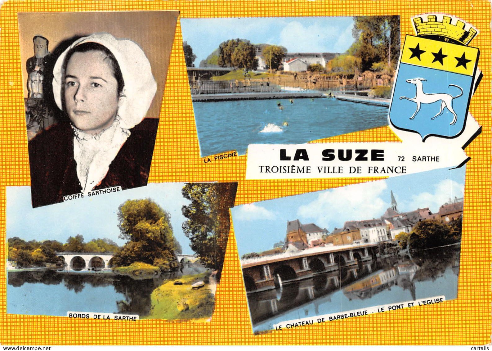 72-LA SUZE-N°619-C/0377 - La Suze Sur Sarthe