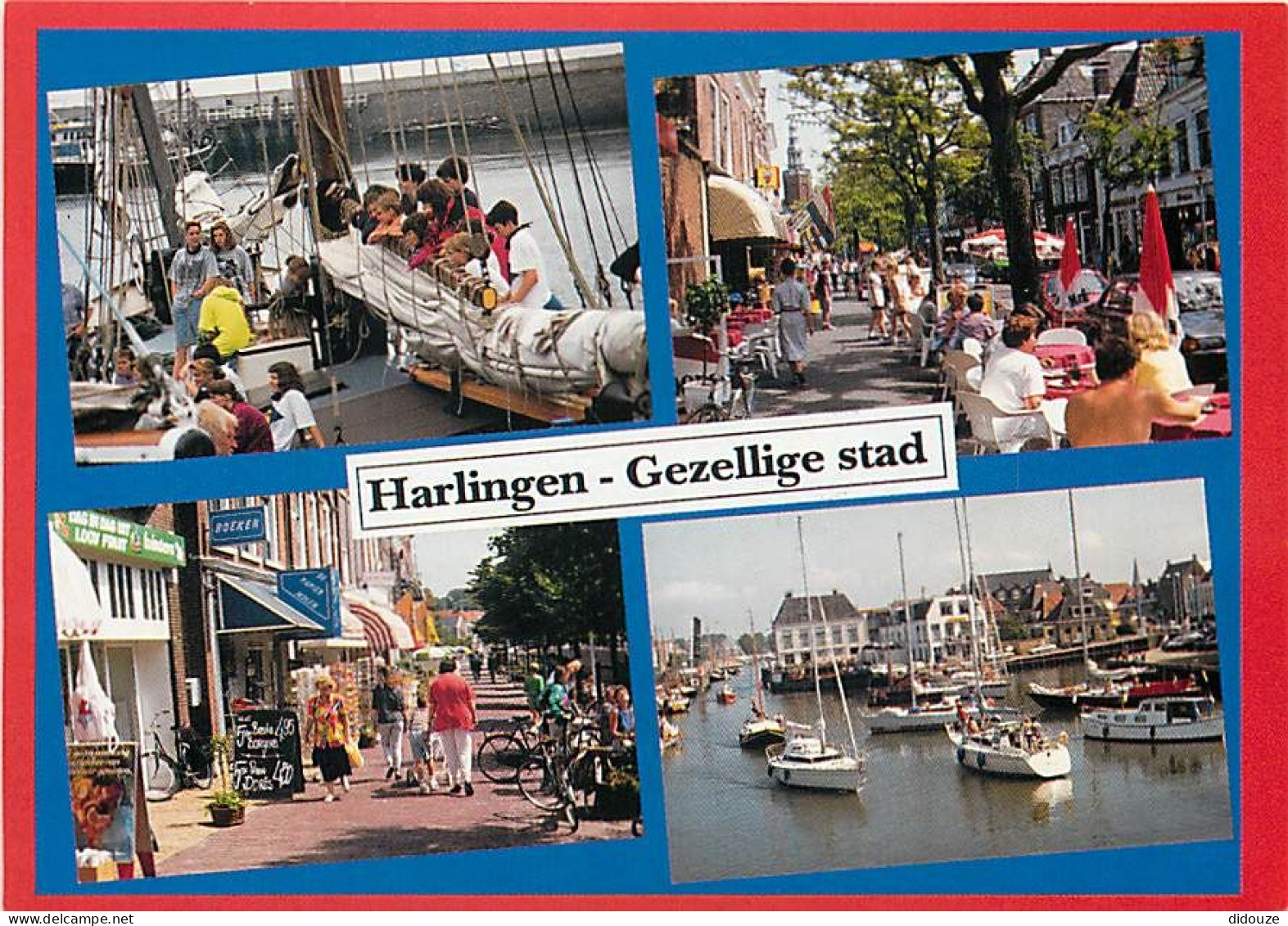 Pays-Bas - Nederland - Harlingen - Gezellige Stad - Multivues - CPM - Voir Scans Recto-Verso - Harlingen