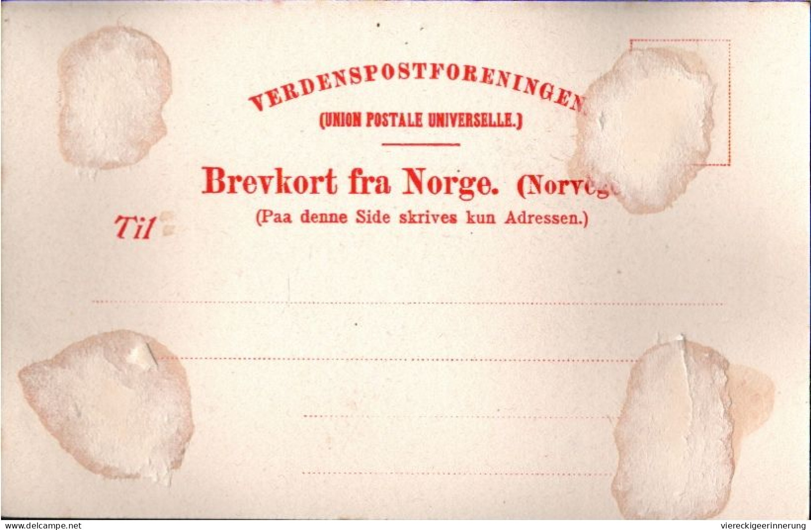 ! Alte Ansichtskarte Valders, Norwegen, Norge, Norway, Norvege - Norway