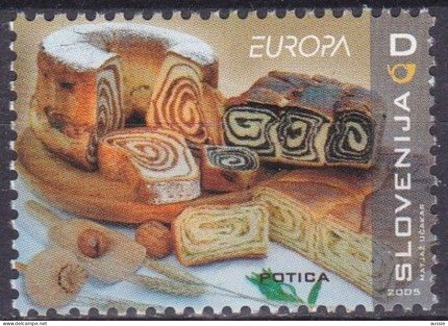 CEPT 2005 Slovenie Slovenija Yvertn°  469 *** MNH La Gastronomie - 2005