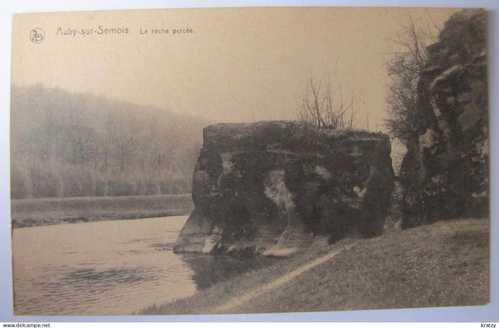 BELGIQUE - LUXEMBOURG - BERTRIX - AUBY-sur-SEMOIS - La Roche Percée - Bertrix