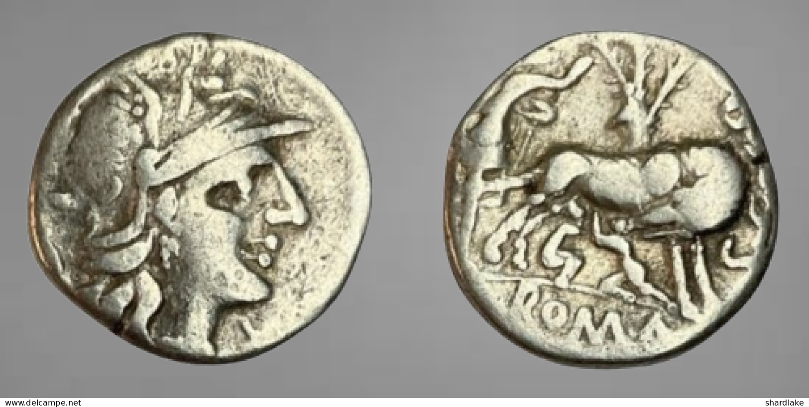 Roman Republic - Pompeia – Denarius – 116 BC - Republic (280 BC To 27 BC)