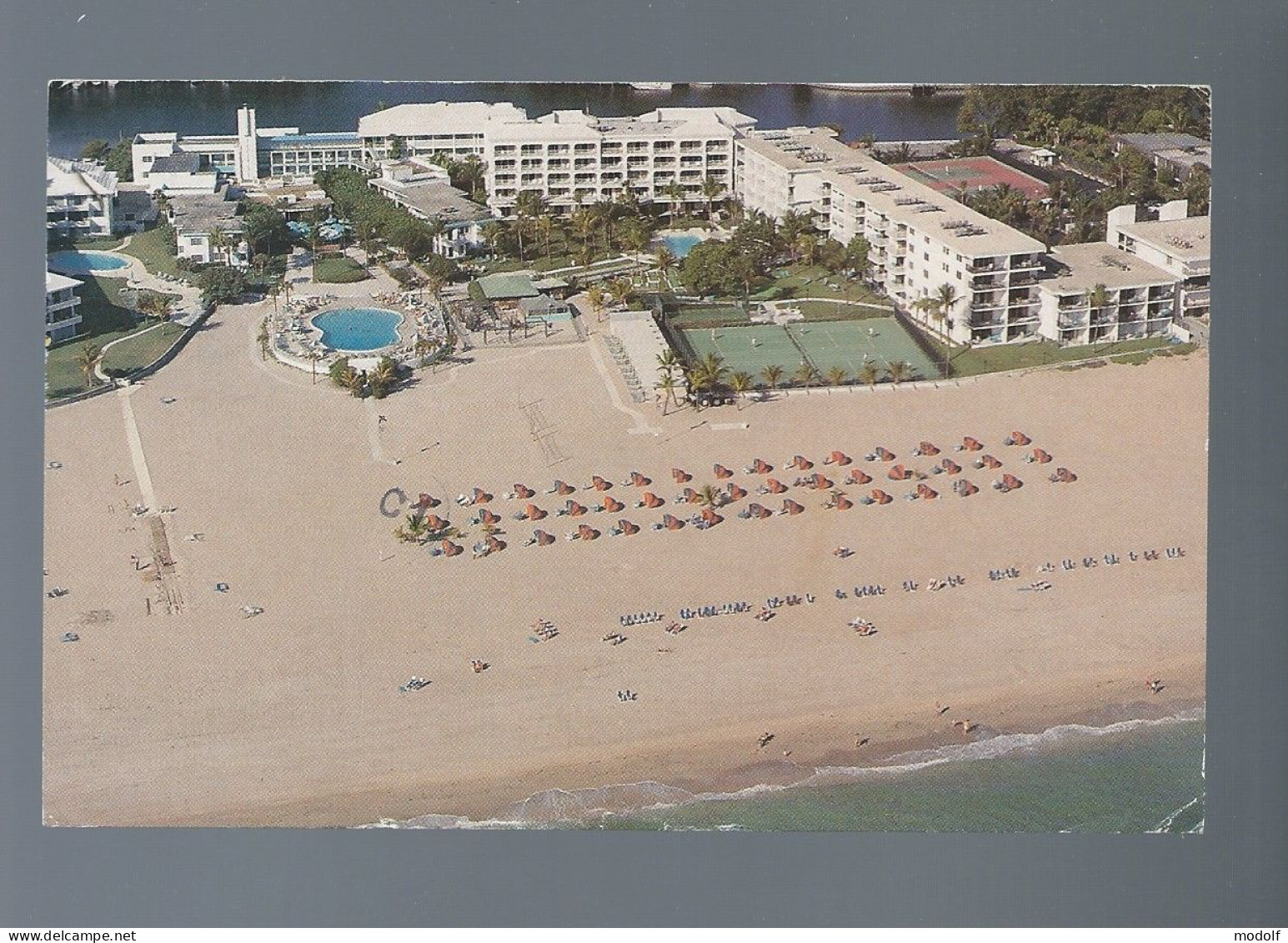 CPA - Etats-Unis - Fort Lauderdale - Lago Mar Resort Hotel & Club - Circulée - Fort Lauderdale
