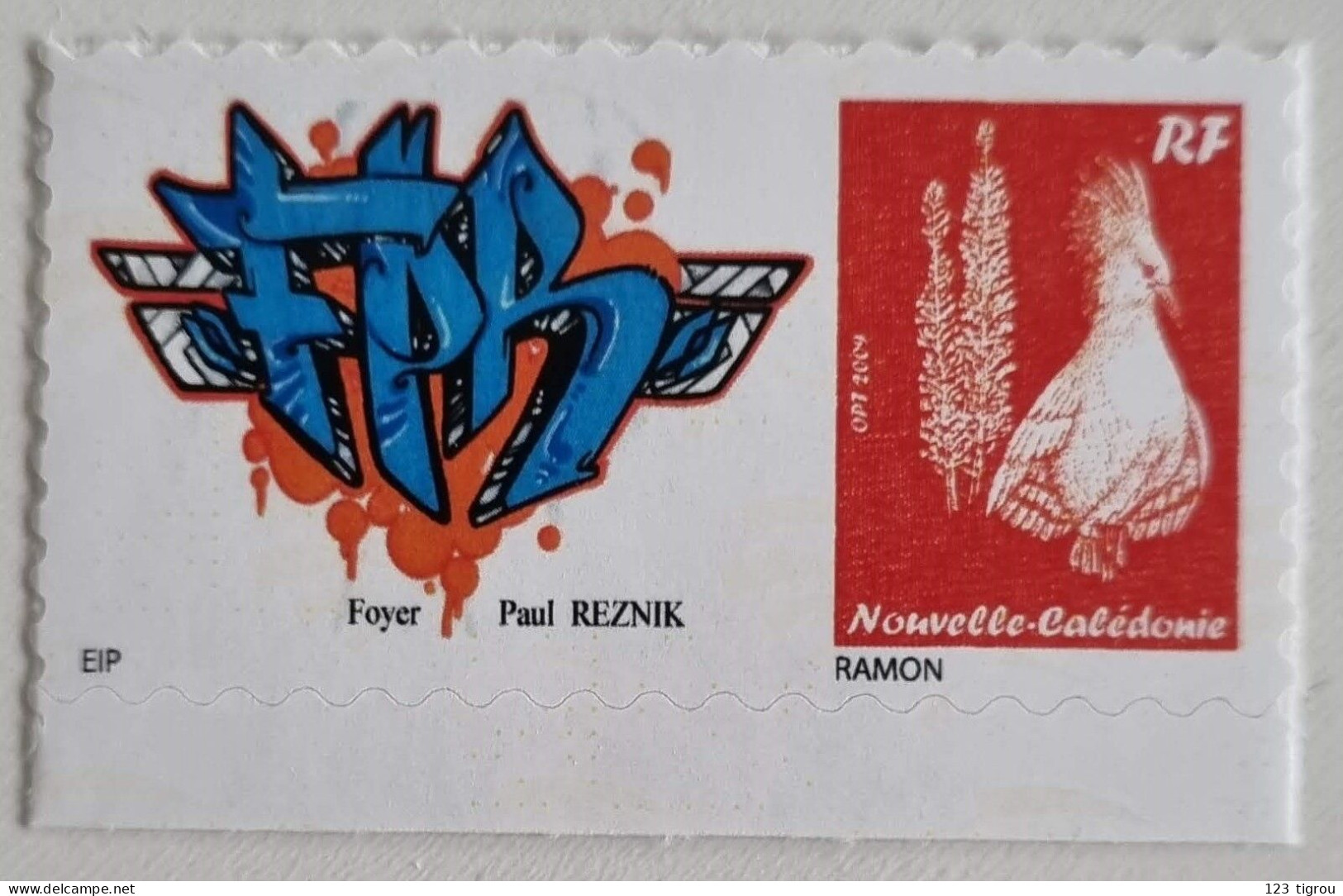 CAGOU PERSONNALISE LOGO FOYER PAUL REZNIK 2011 - Unused Stamps