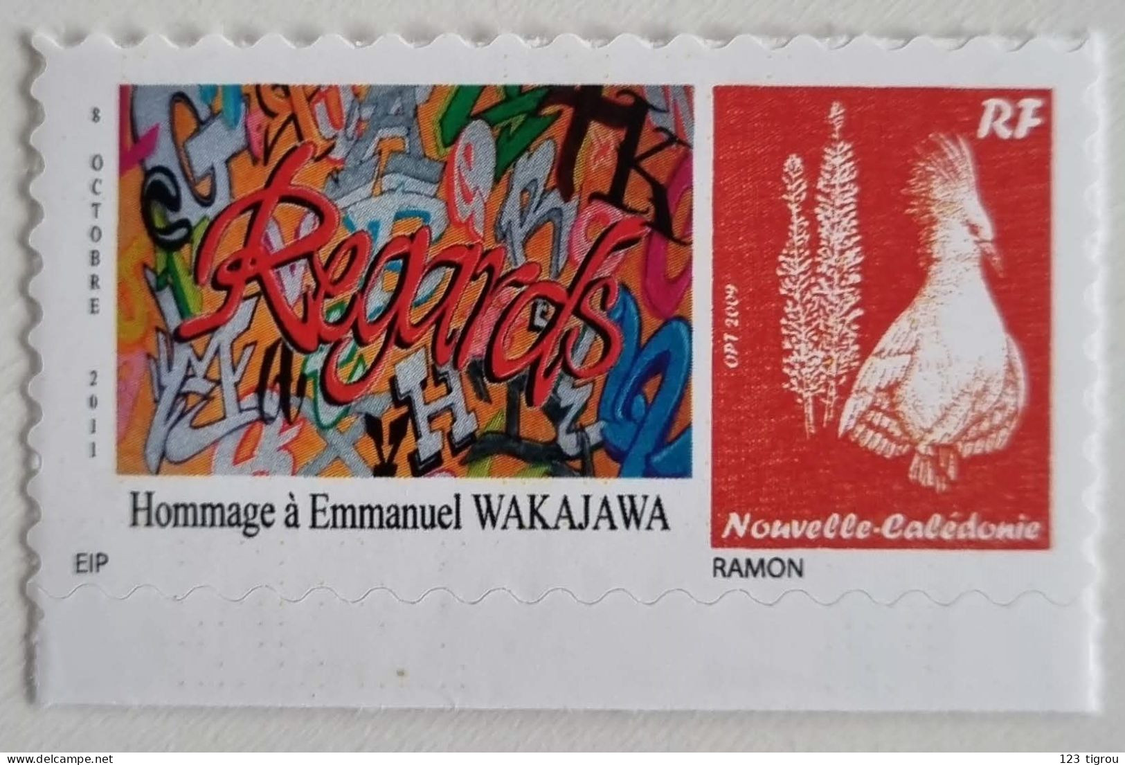 CAGOU PERSONNALISE LOGO WAKAJAWA 2011 - Unused Stamps