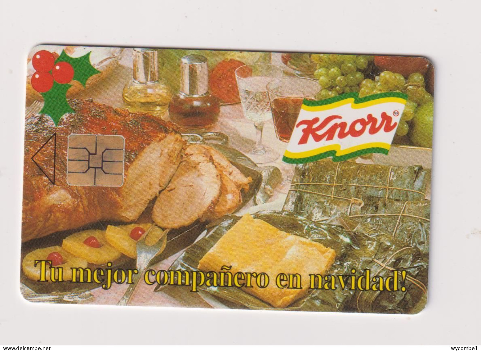 VENEZUELA  -  Knorr Chip Phonecard - Venezuela