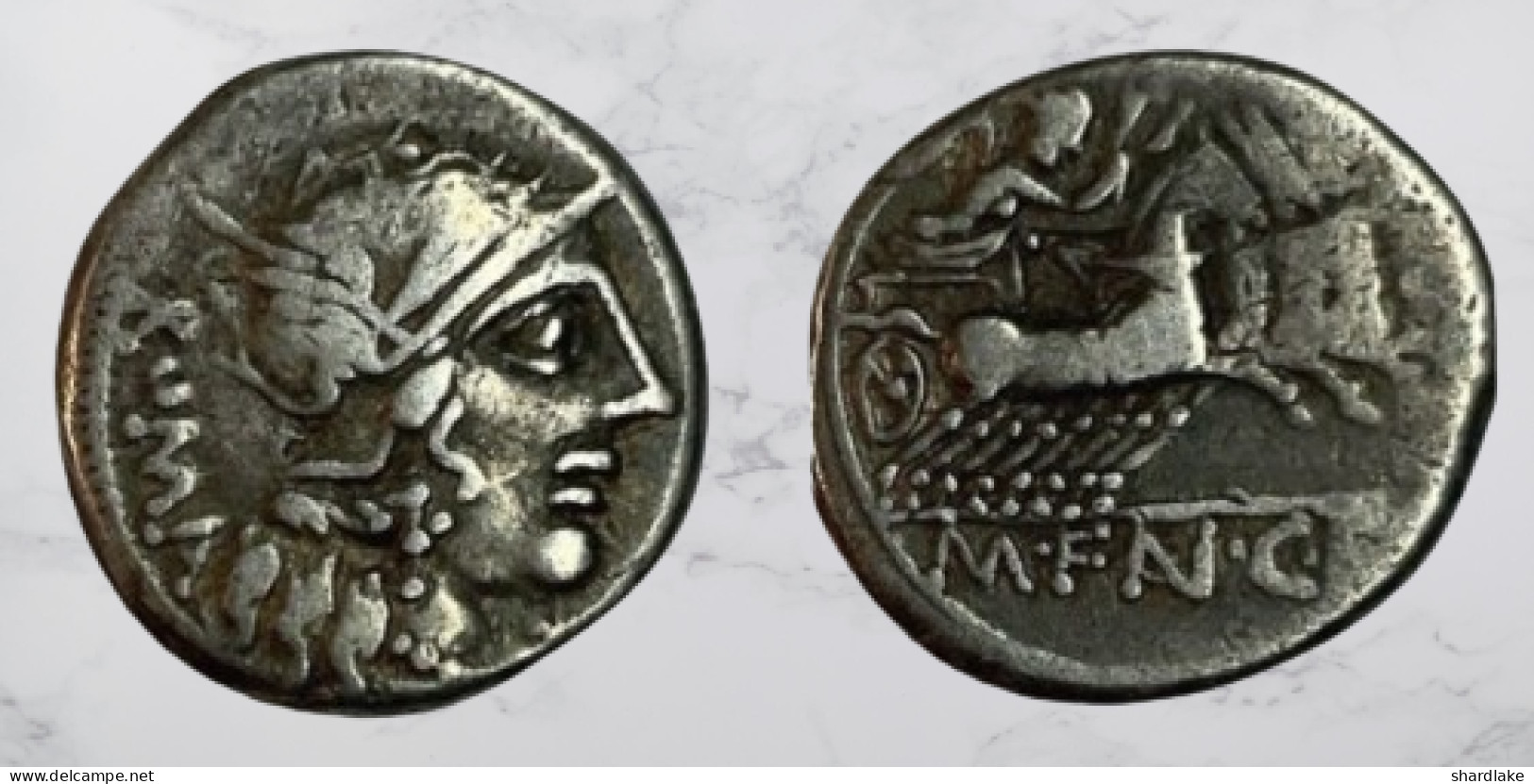 Roman Republic - Fannius – Denarius – 122 BC - Röm. Republik (-280 / -27)