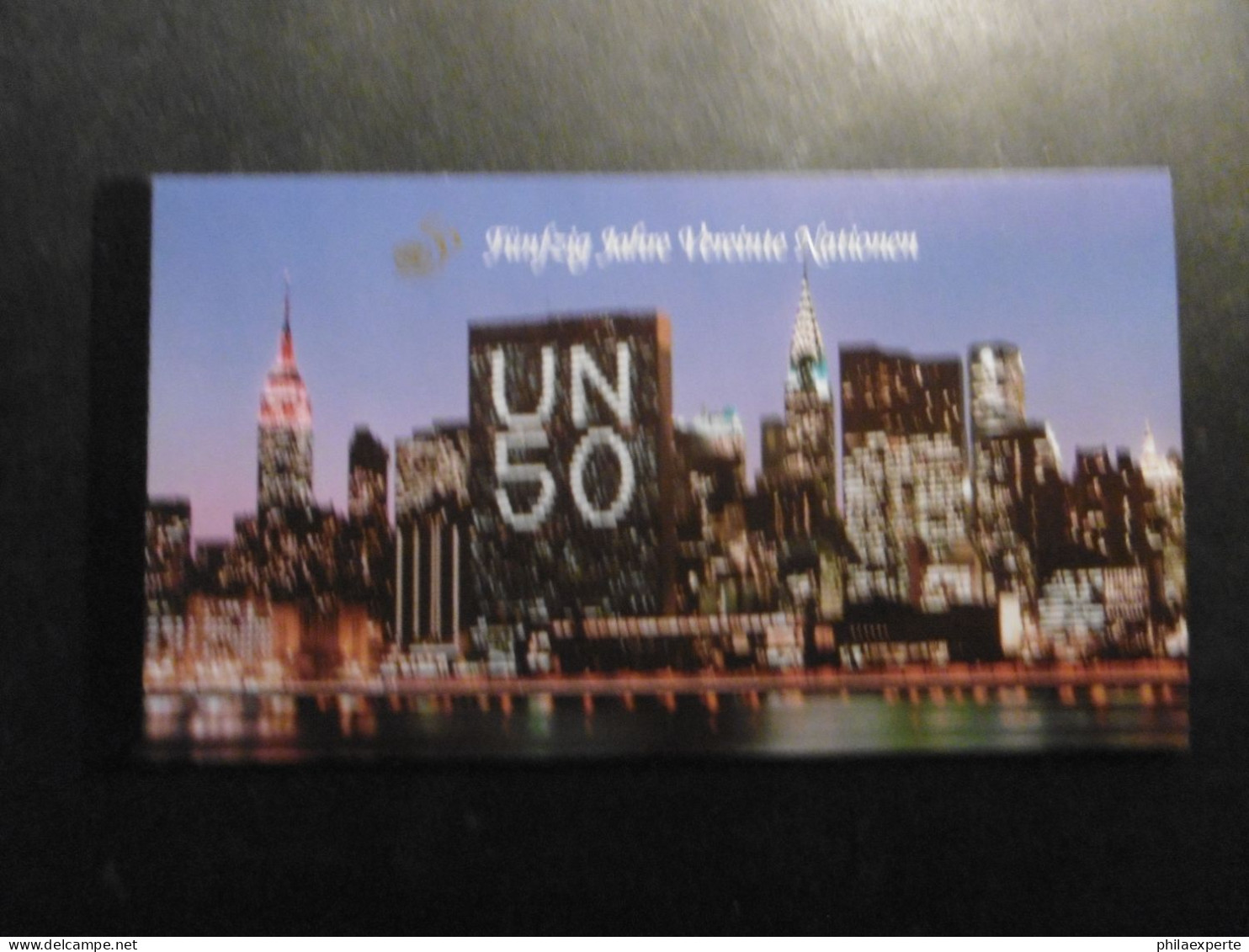 UNO Wien Mi. MH 1 ** Zu 50 Jahe UNO - Booklets
