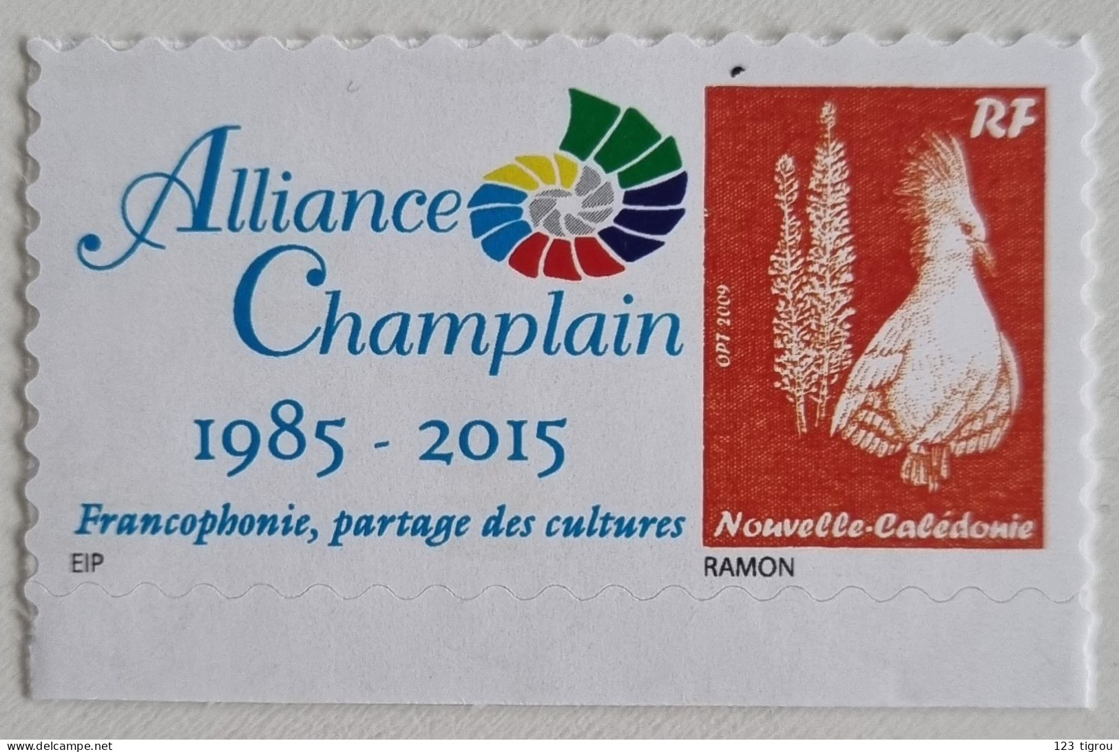 CAGOU PERSONNALISE ALLIANCE CHAMPLAIN TB - Unused Stamps