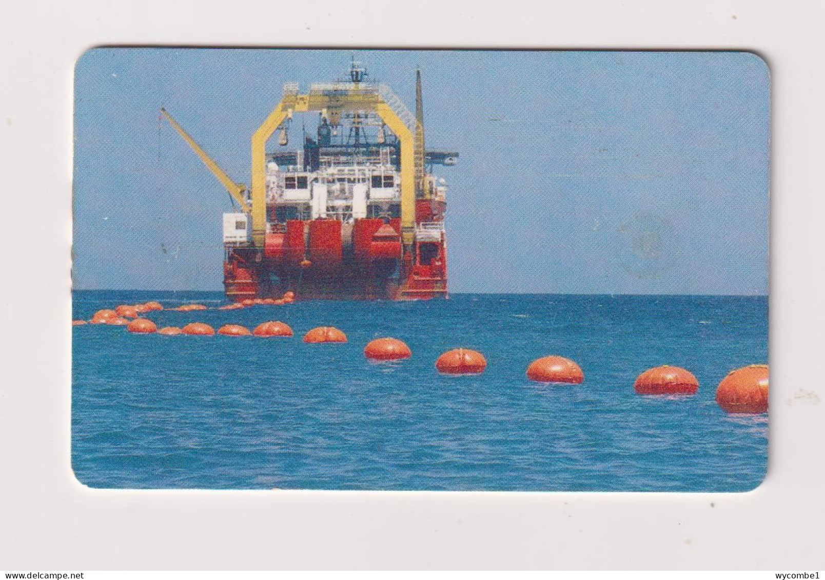 VENEZUELA  -  Laying Submarine Cable Chip Phonecard - Venezuela