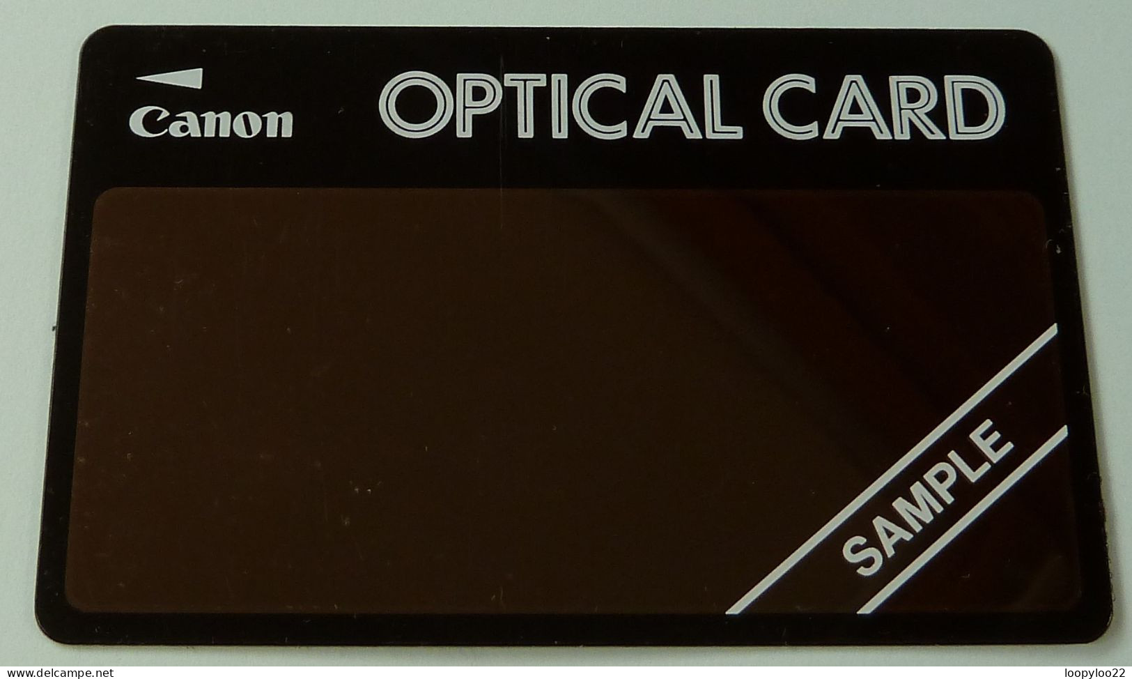 NETHERLANDS - Canon Optical Card - Sample - Sonstige & Ohne Zuordnung
