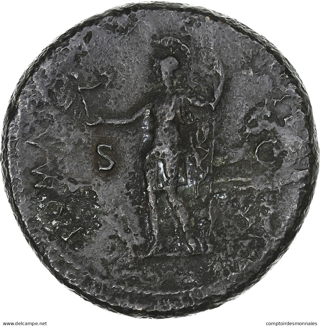 Vespasien, Sesterce, 71, Lugdunum, Bronze, TB+, RIC:1136 - The Flavians (69 AD To 96 AD)