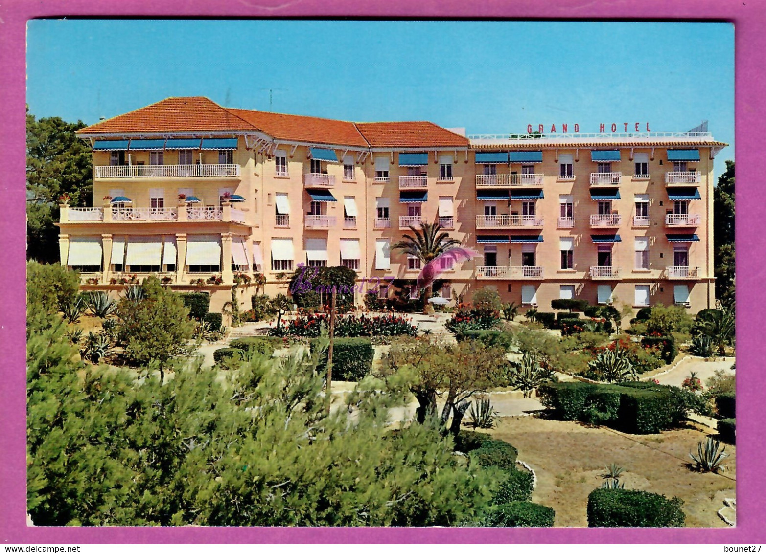 LES LECQUES PLAGE 83 - Le Grand Hôtel Parc Jardin  - Les Lecques