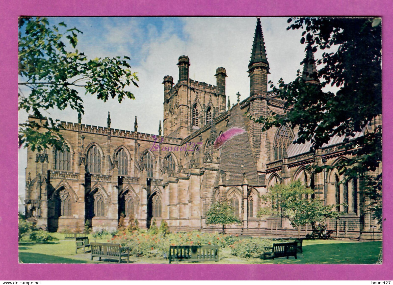 ANGLETERRE UK - CHESTER THE CATHEDRAL FROM THE SOUTH EST - Chester