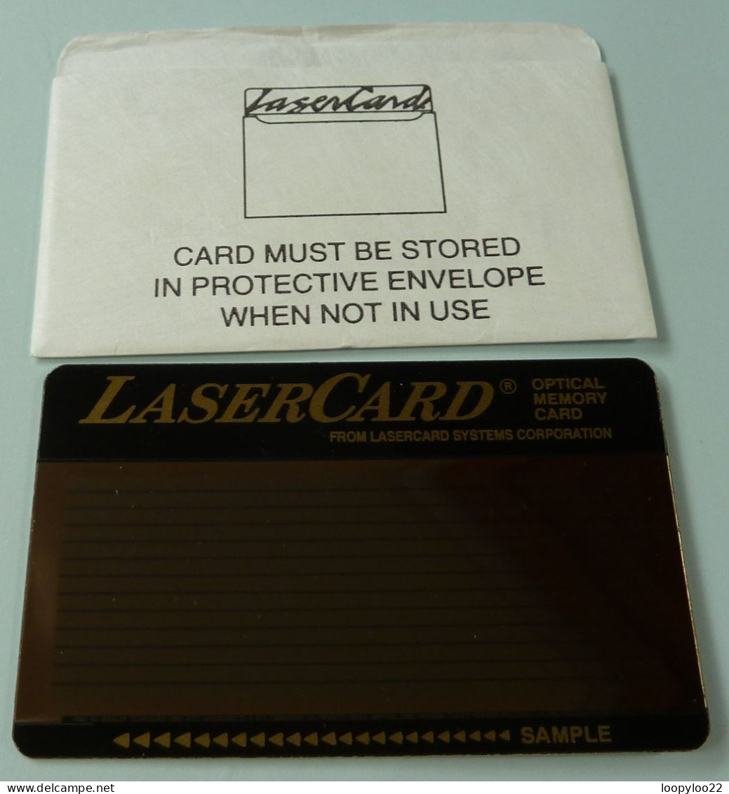 SWITZERLAND - UK - USA -  LaserCard Systems - Sample - With Control Number - In Original Envelope - Suisse