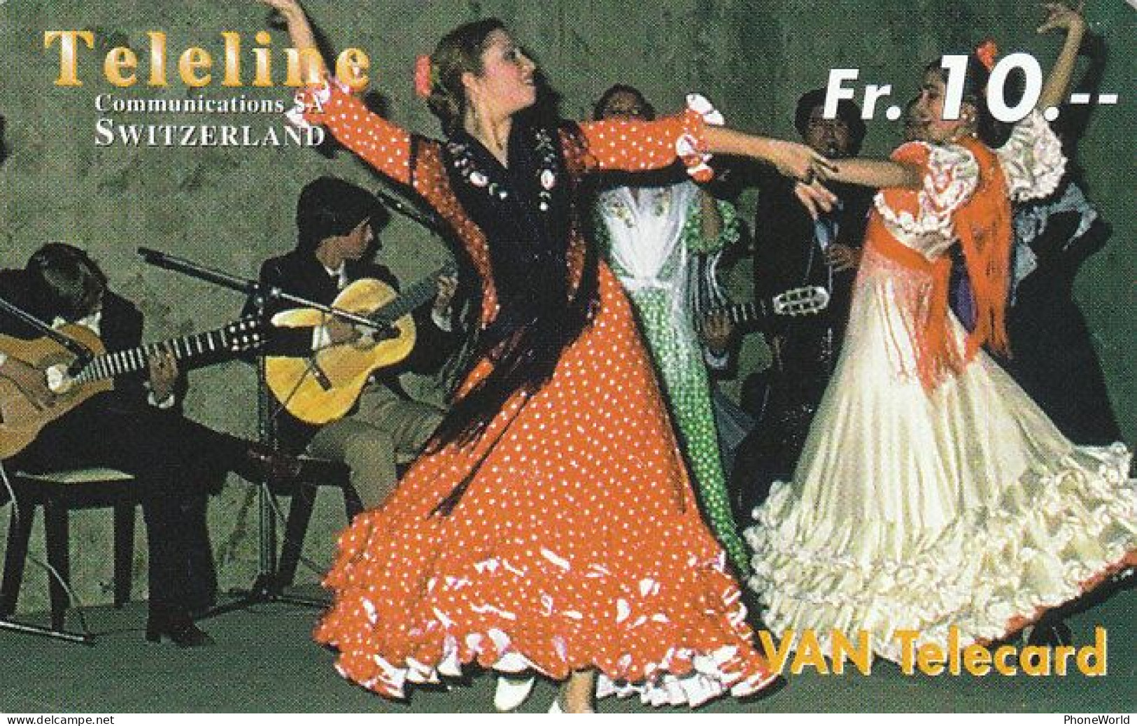 Swiss, VAN Teleline, Flamenco Dance - Schweiz