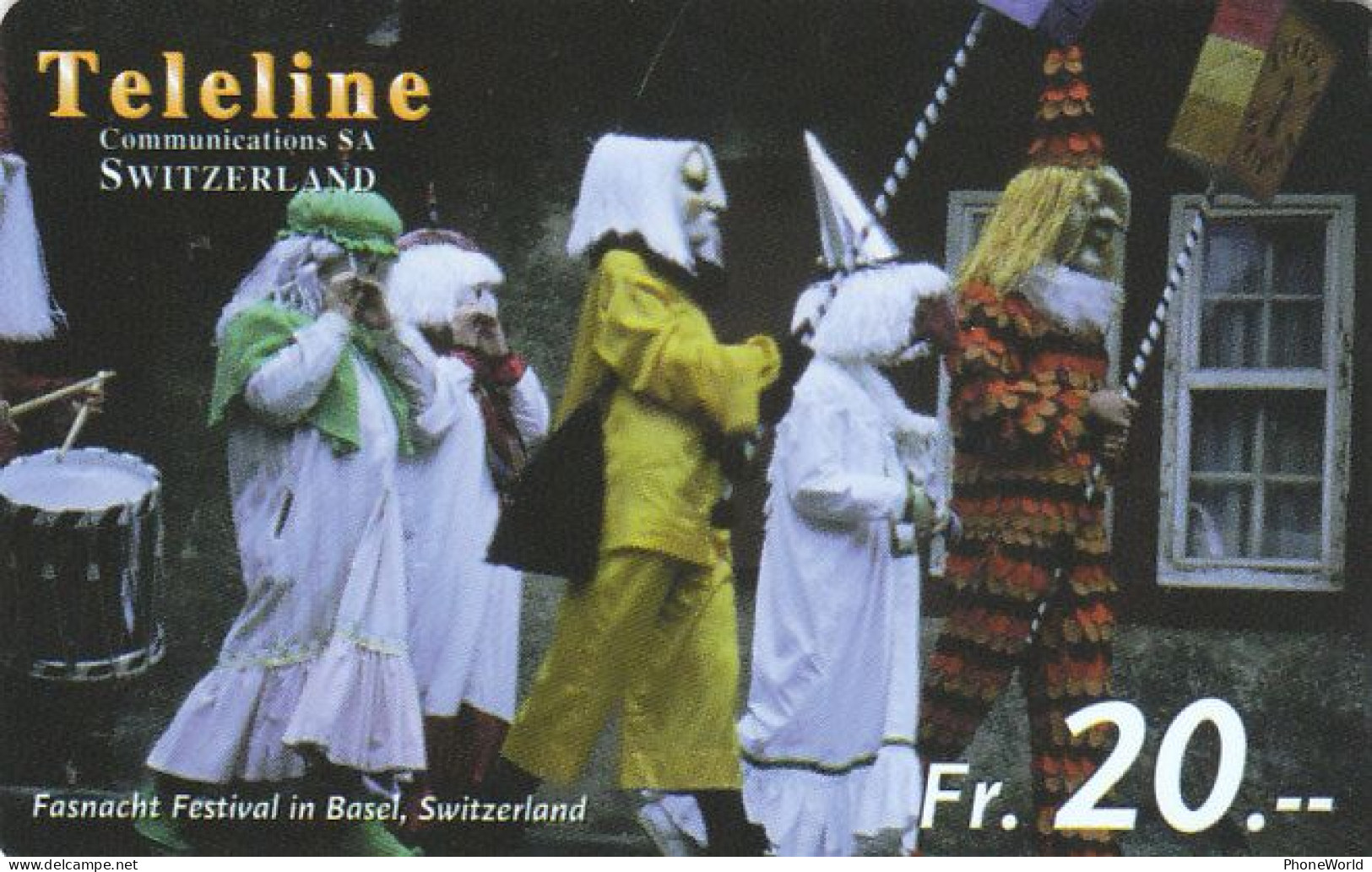 Swiss, Teleline, Fasnacht Festival In Basel - Svizzera