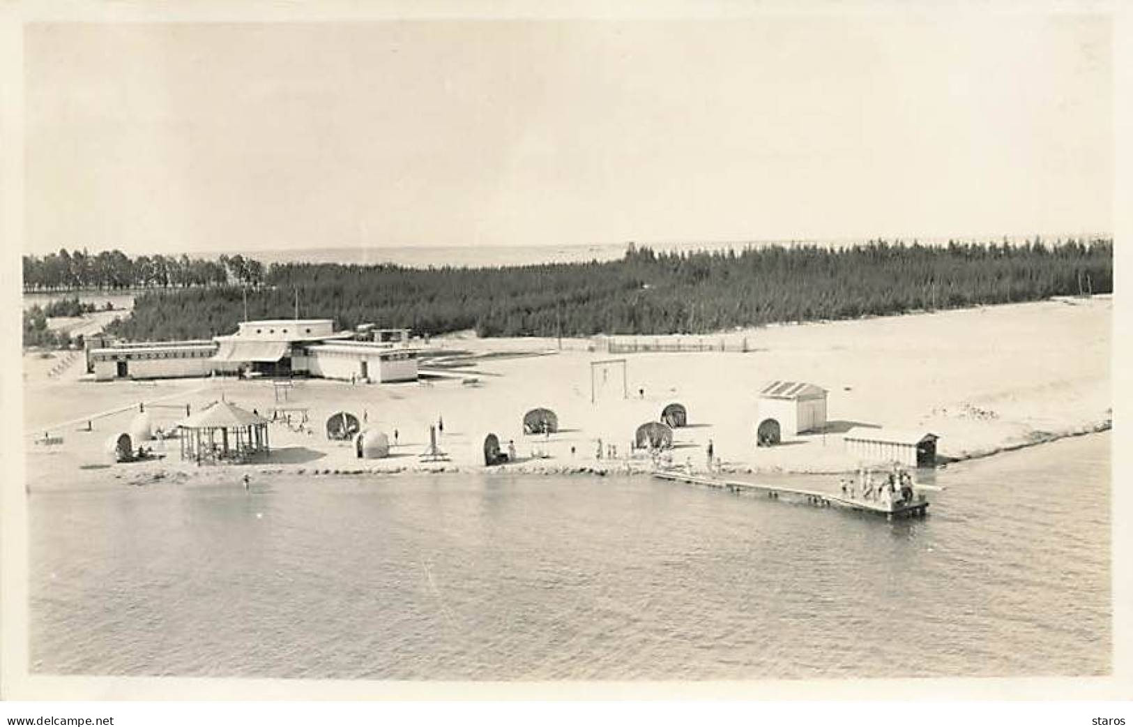 Egypte - ISMAILIA - Photo 14,3*9 Cm - Bord Du Lac Timsah Ou Le Bateau Change De Pilote - 1936 - Ismailia