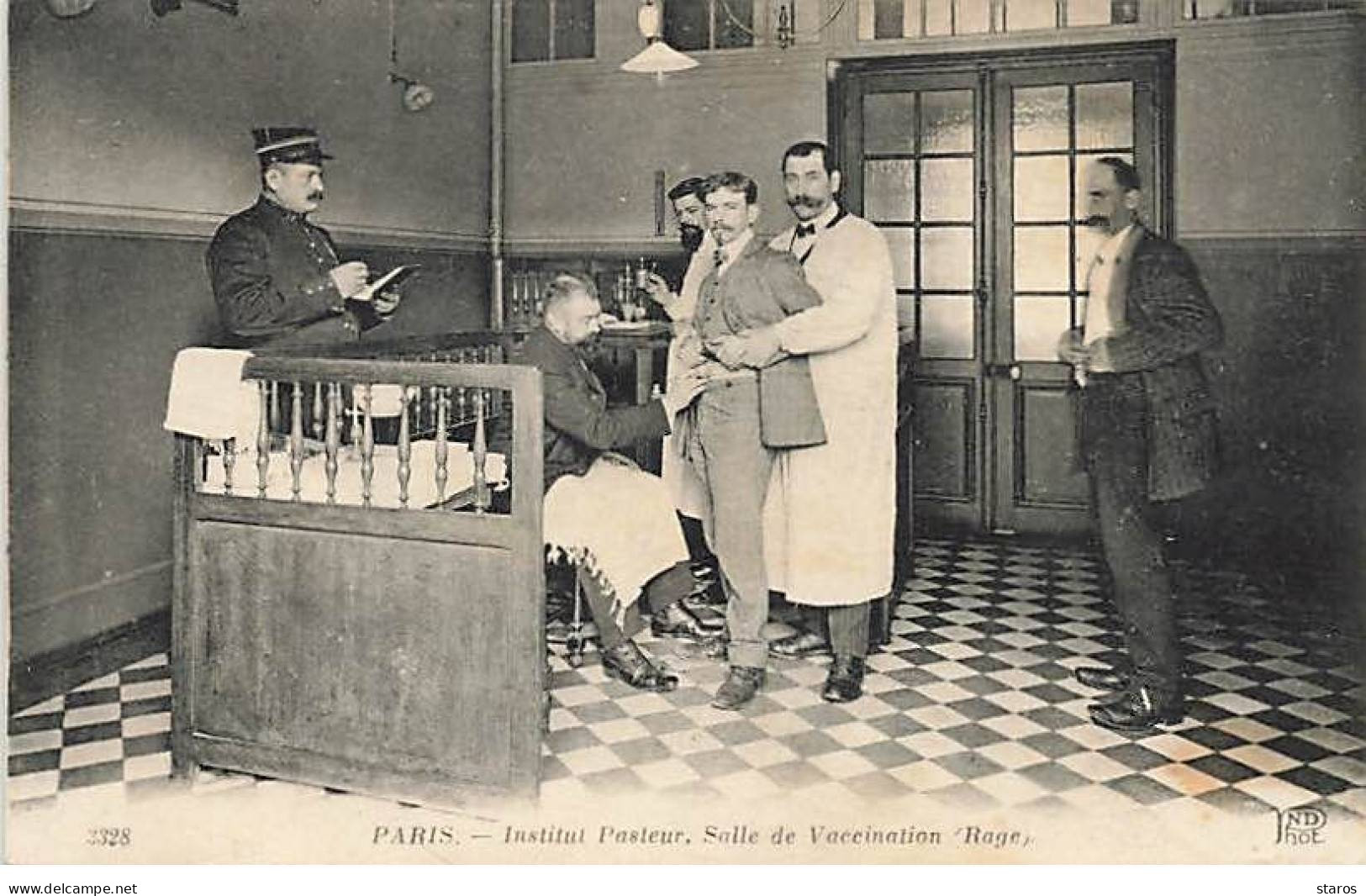 PARIS - Santé - Institut Pasteur - Salle De Vaccination (Rage) - Santé, Hôpitaux