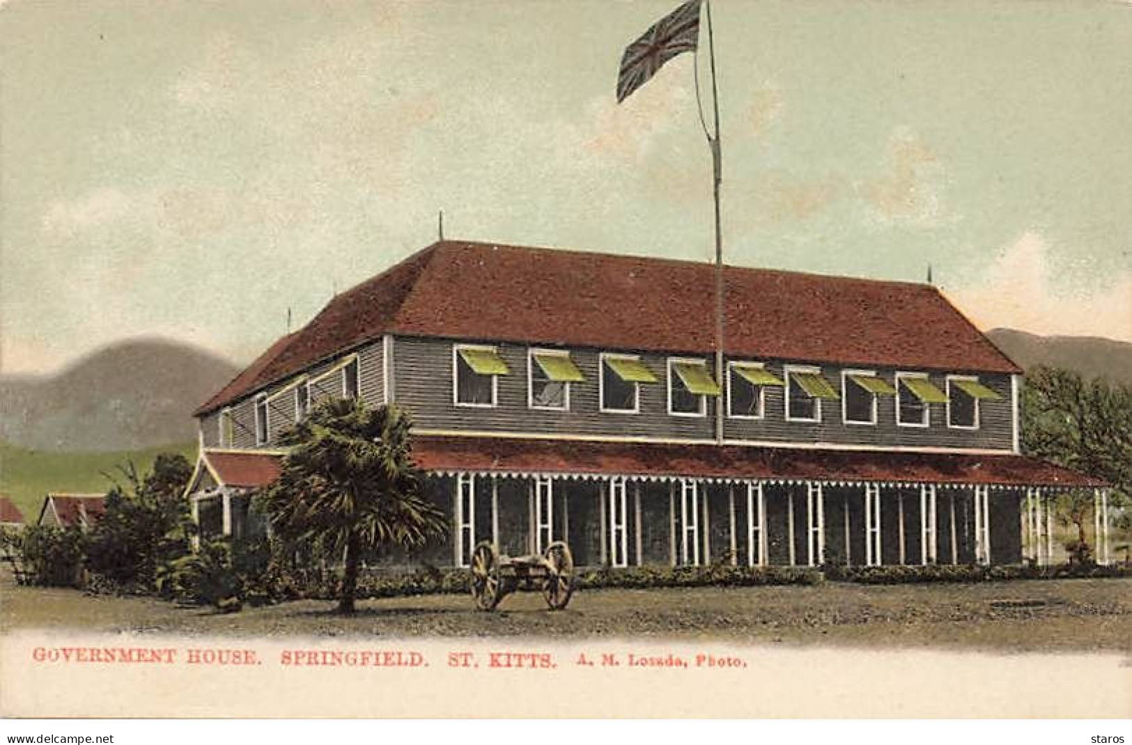 Government House - SPRINGFIELD - ST. KITTS - Saint Kitts En Nevis