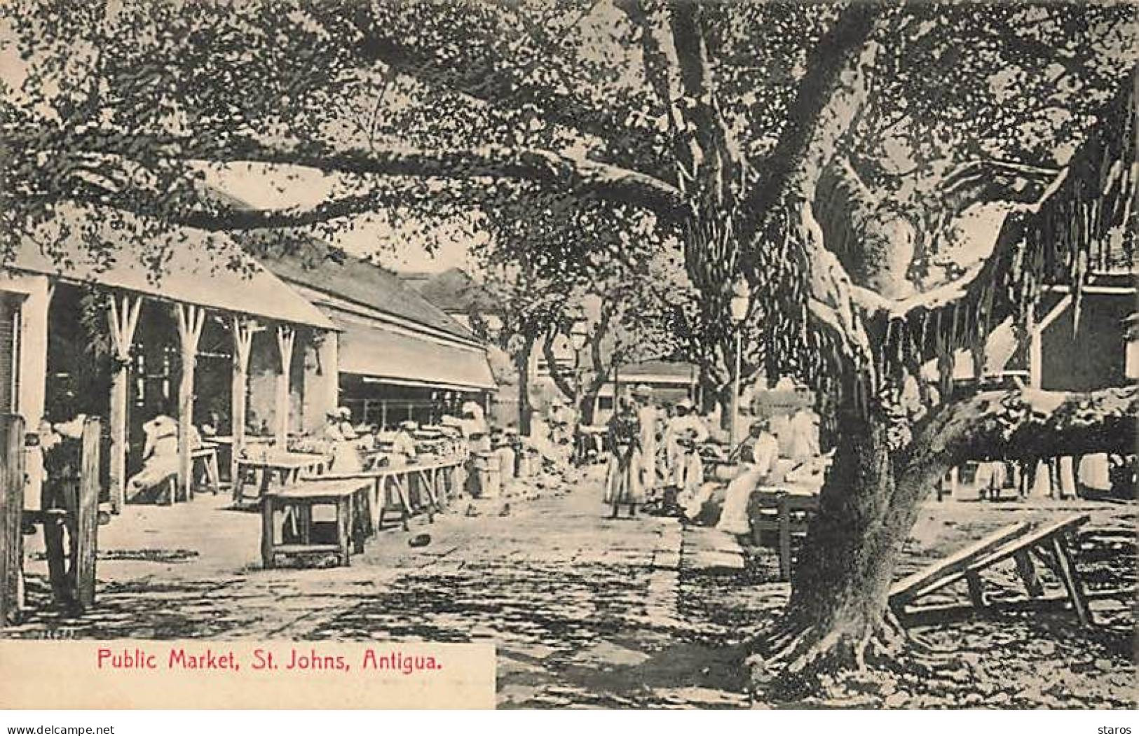 ANTIGUA - St Johns - Public Market - Antigua Y Barbuda