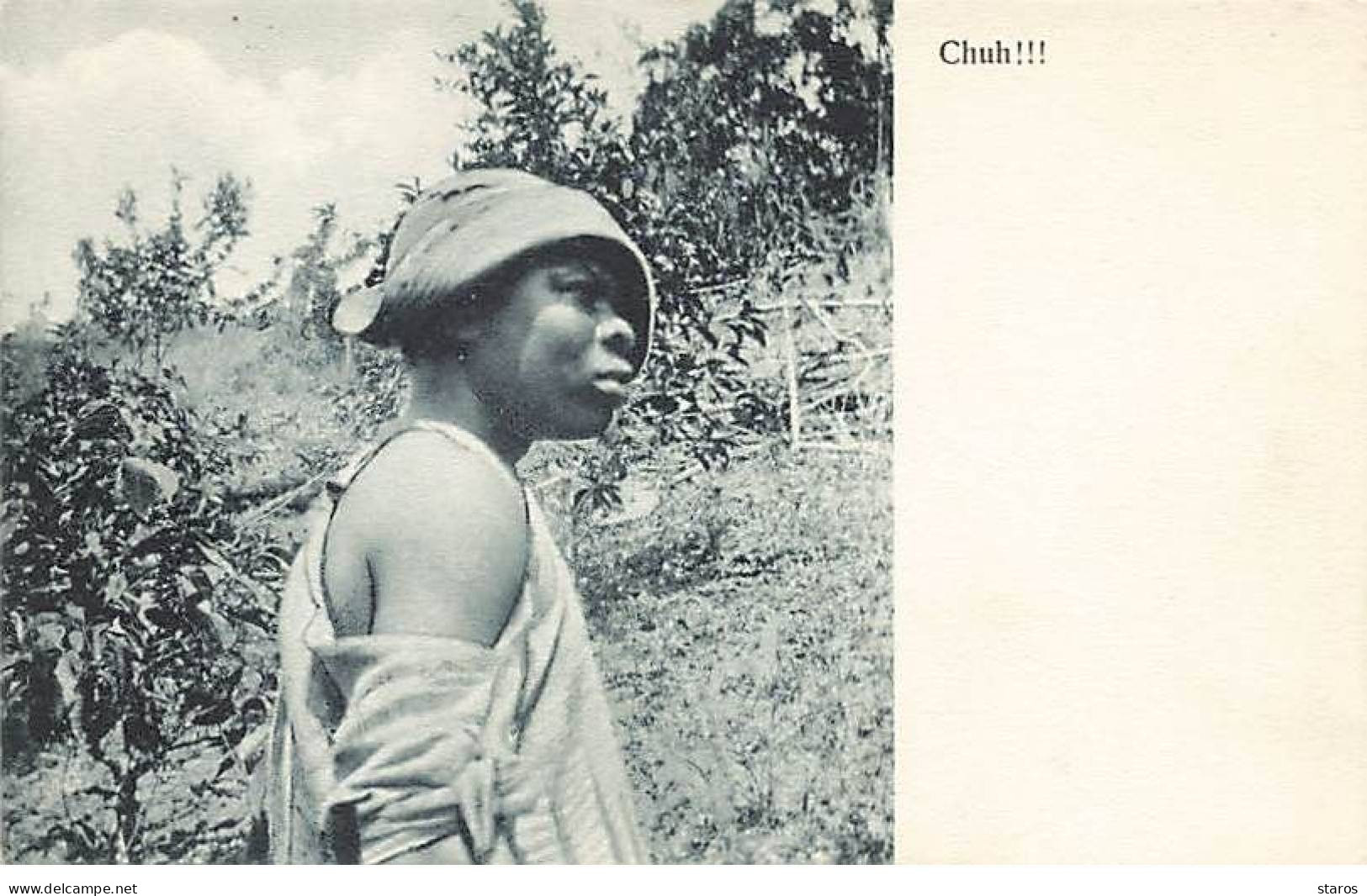 Sierra Leone - Chuh !!! - Portrait D'un Homme Avec Un Chapeau - Sierra Leone