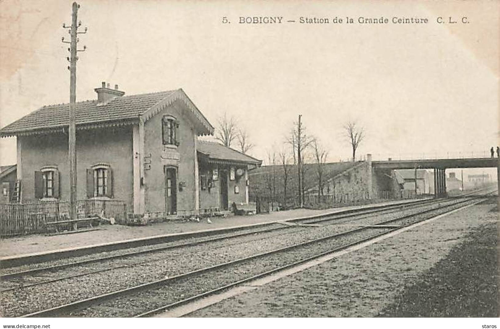 BOBIGNY - Station De La Grande Ceinture - Gare - Bobigny