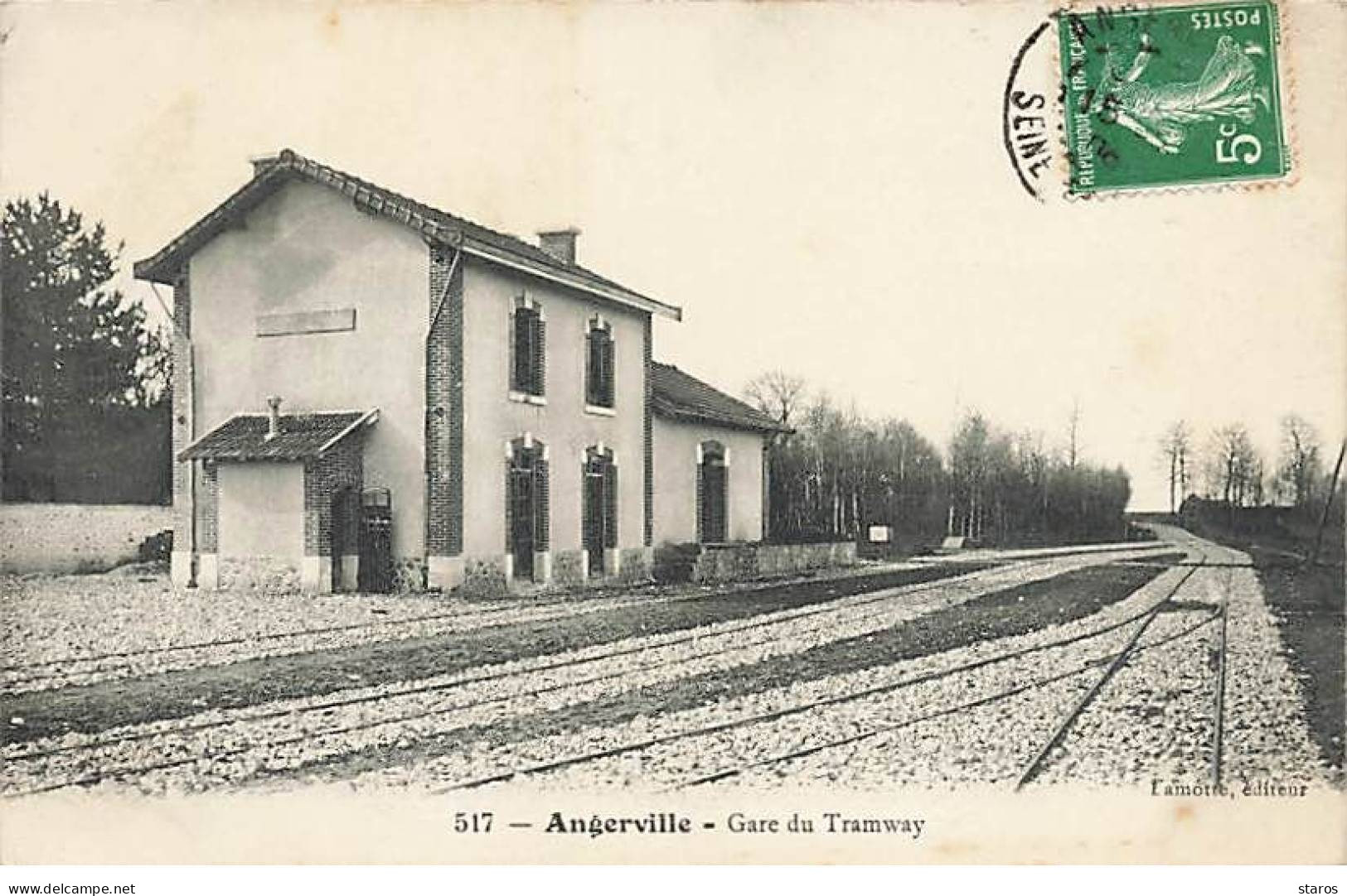 ANGERVILLE - Gare Du Tramway - Angerville