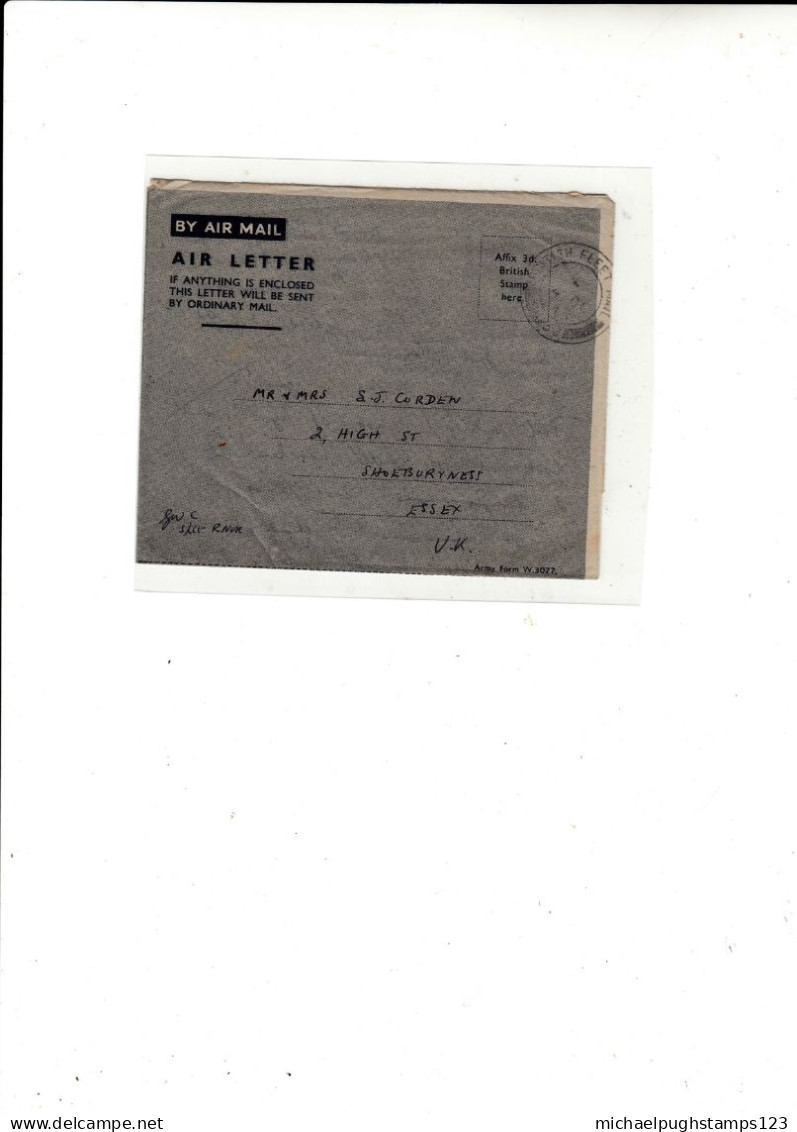 G.B. / British Fleet Mail / Royal Navy / Germany - Unclassified