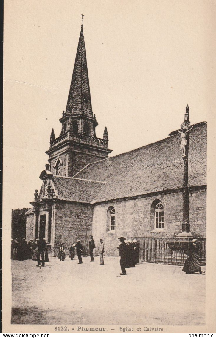 PLOEMEUR  Eglise Et Calvaire - Plömeur