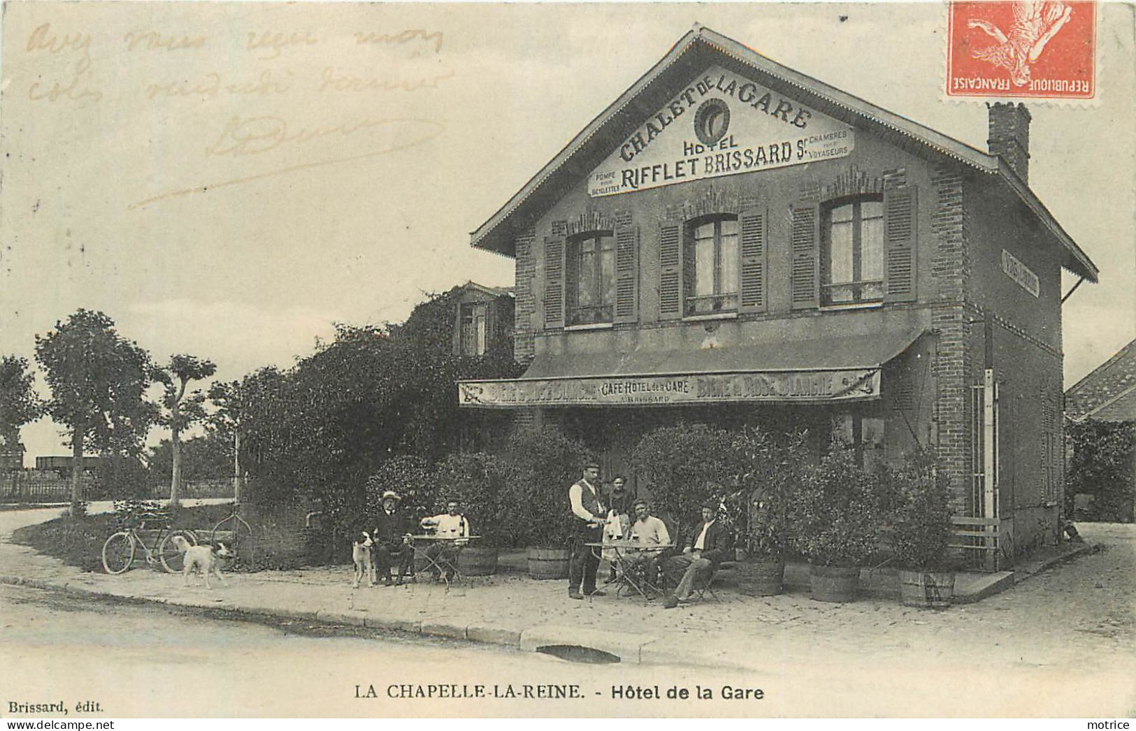 LA CHAPELLE LA REINE - Hôtel De La Gare. - La Chapelle La Reine