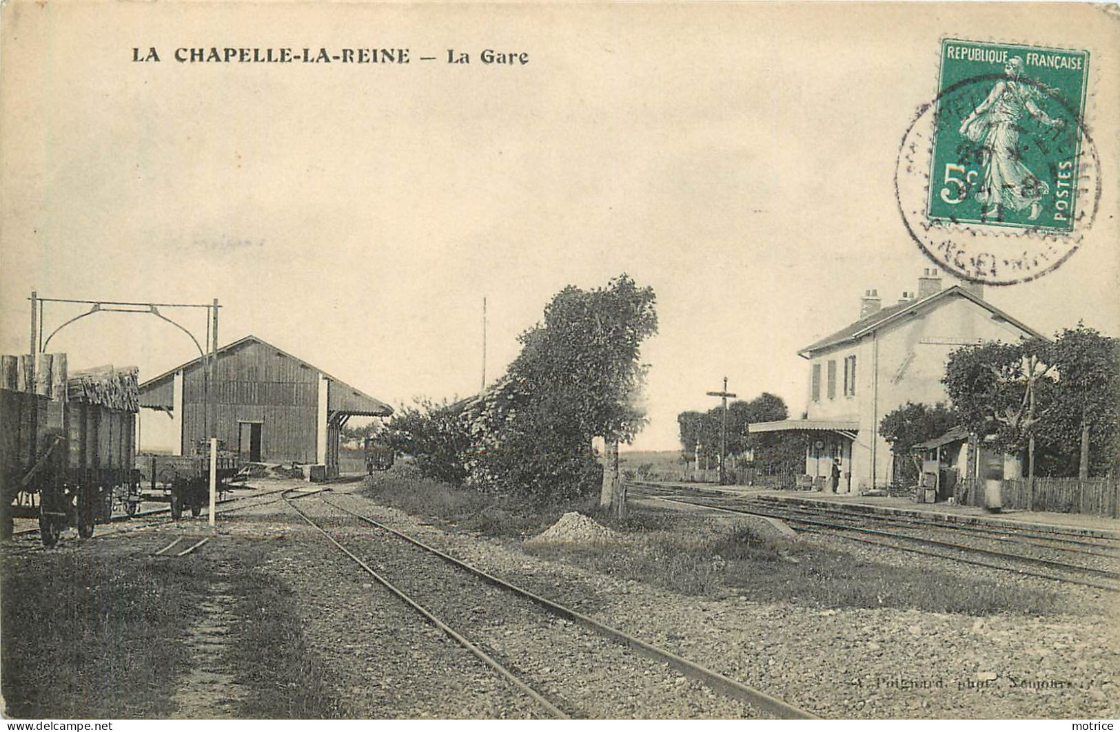 LA CHAPELLE LA REINE - La Gare. - La Chapelle La Reine