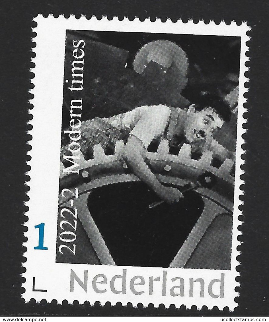 Nederland  2022-2  CHARLIIE CHAPLIN  MODERN TIMES  Postfris/mnh/neuf - Ungebraucht