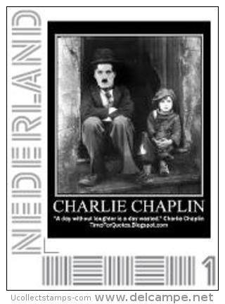 Nederland 2013 Ucollect  Charlie Chaplin    Laugther....    Postfris/mnh/sans Charniere - Ongebruikt