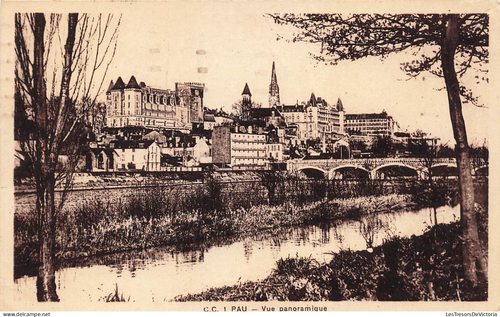 FRANCE - Pau - Vue Panoramique - Carte Postale Ancienne - Pau