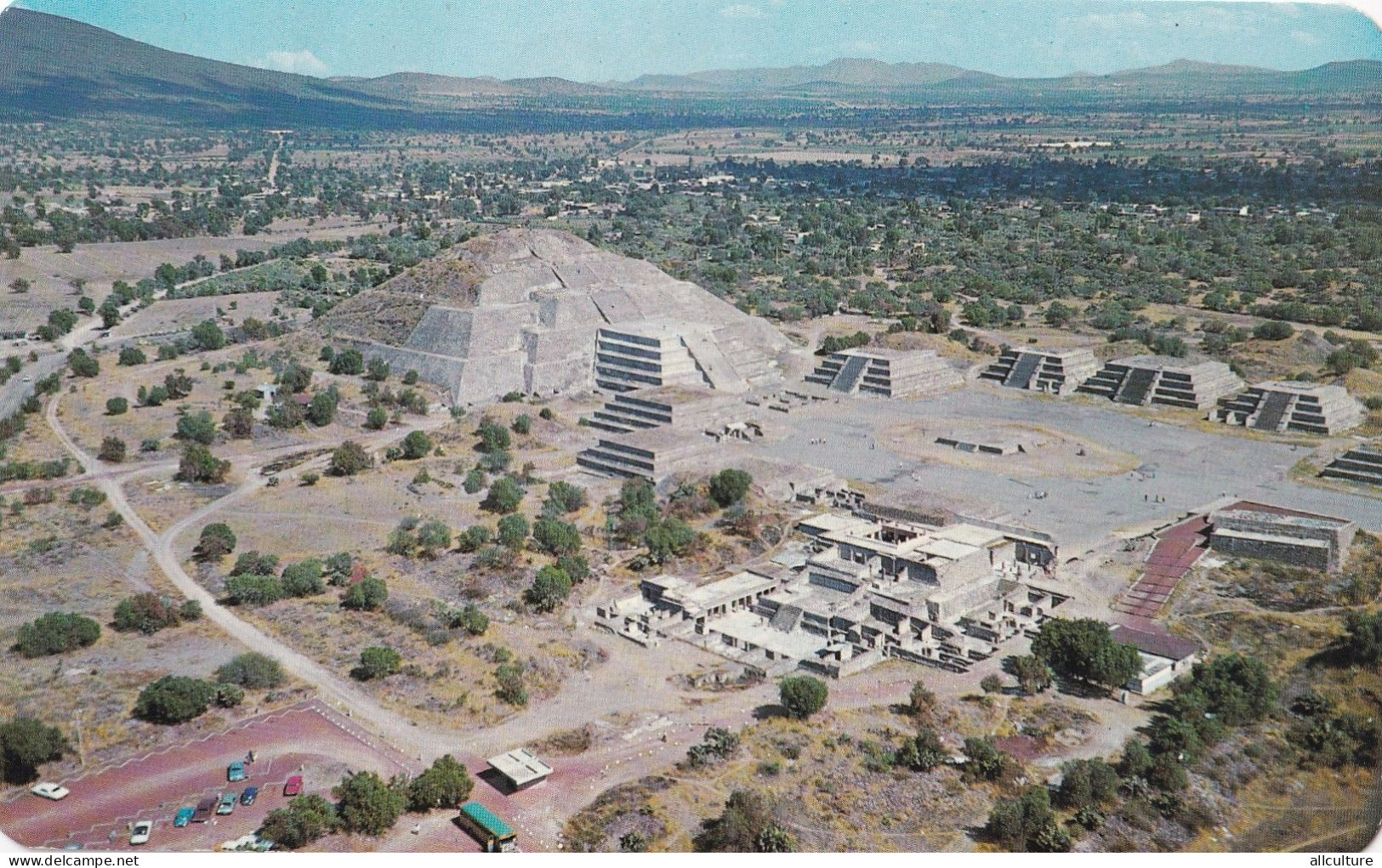 A24225 -  Piramides De TEOTIHUACAN MEXICO  Postcard  USED Sent To NANCY FRANCIA  1983 - Mexique