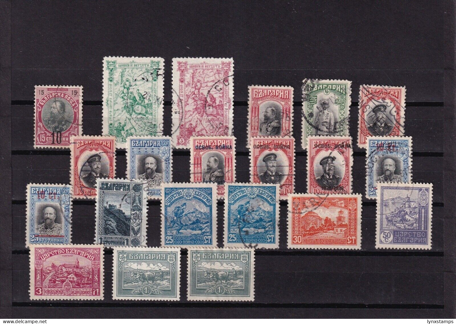 G018 Bulgaria Early Classic Stamps Selection - Collections, Lots & Séries