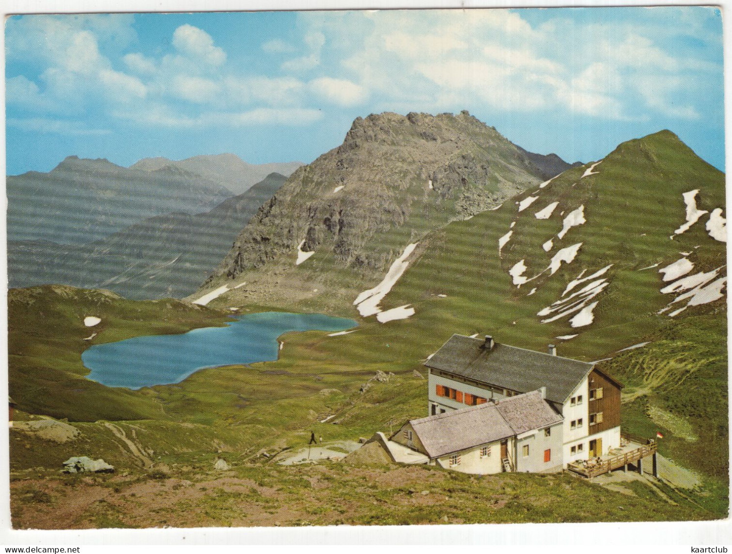 Tilisuna-Hütte, 2211 M Gegen Seehorn, 2344 M Und Tilisunasee - Montafon - (Österreich/Austria) - Bludenz