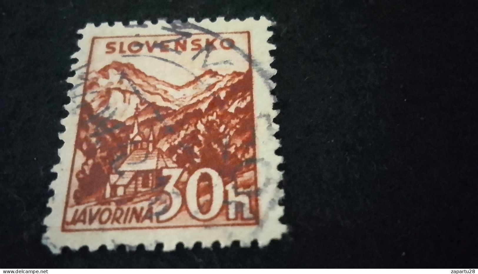 SLOVAKYA-    1939-45 --    30 H  DAMGALI - Oblitérés