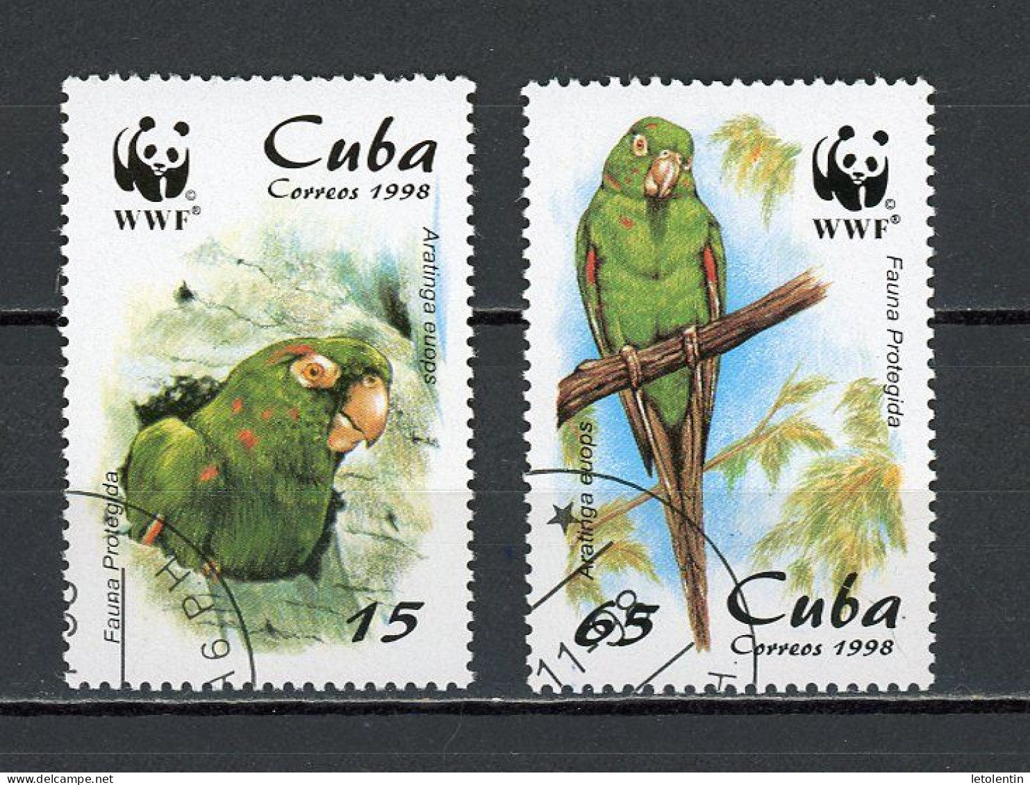 CUBA -  ARAS  N°Yt 3750+3751 Obl. - Gebraucht