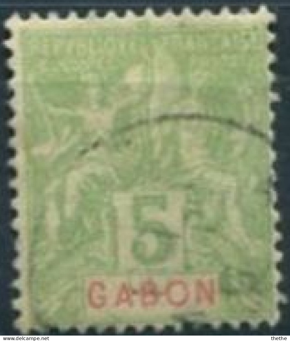 GABON - Type Groupe - Used Stamps