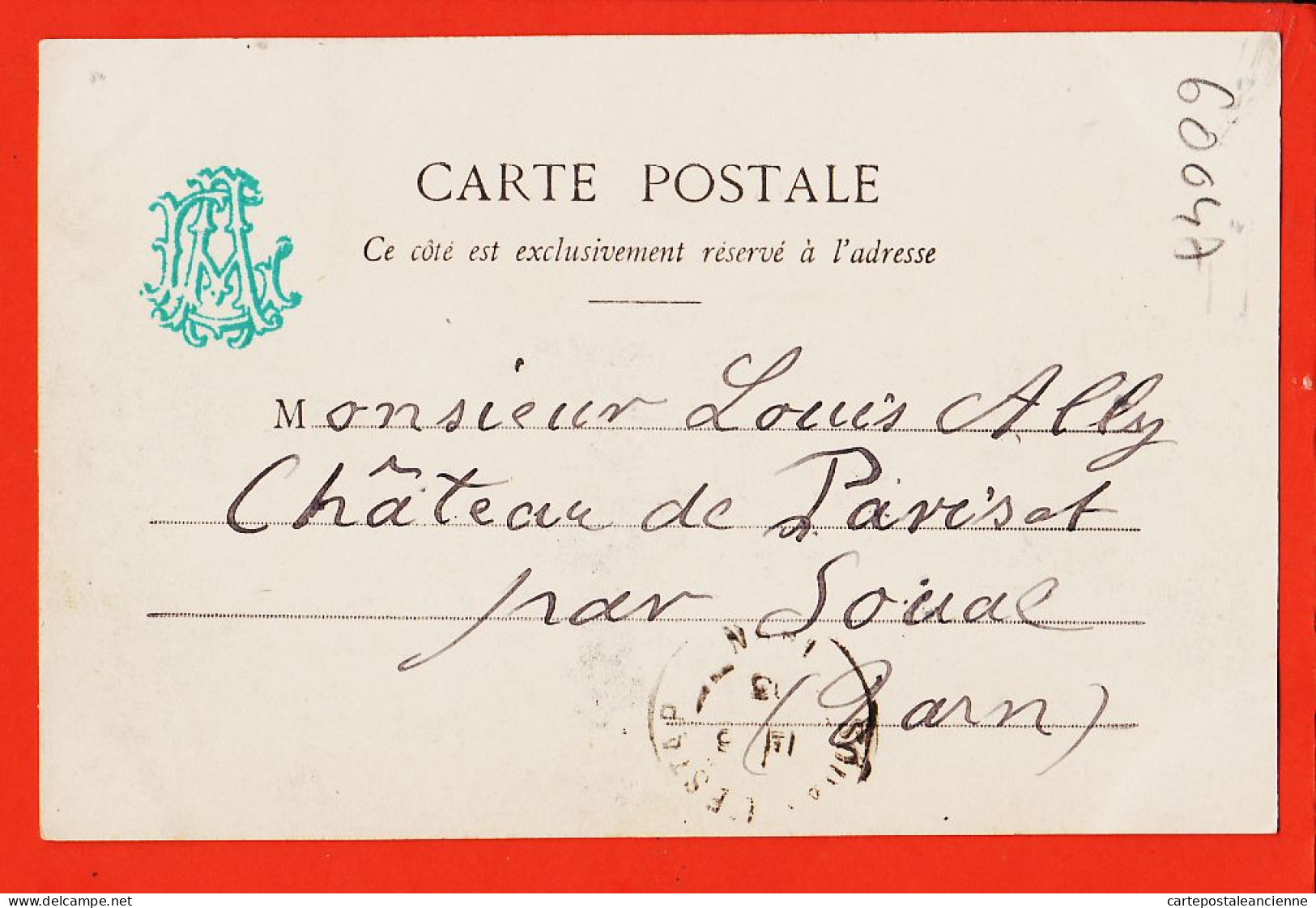 6585 / ⭐ LAUTREC 81-Tarn Vue Generale Village 1903 à Louis ALBY Chateau Parisot Soual- Editeur SAGNES Castres - Lautrec