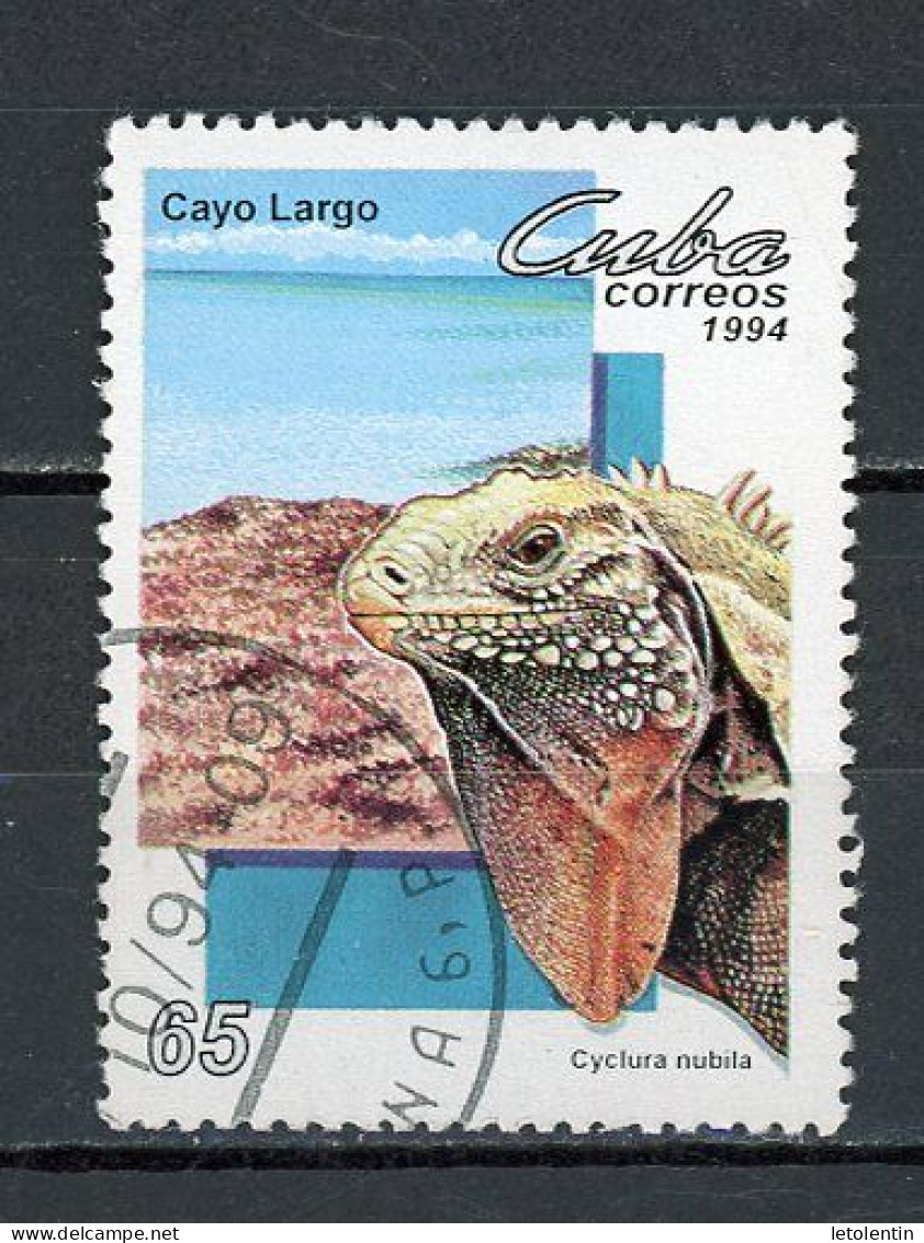 CUBA -  FAUNE  N°Yt 3396+3397+3399 Obl. - Used Stamps