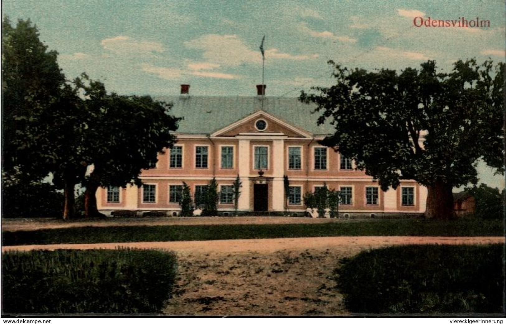 ! Alte Ansichtskarte Gutshaus, Herrenhaus In Odensviholm, Schweden, Sweden - Zweden
