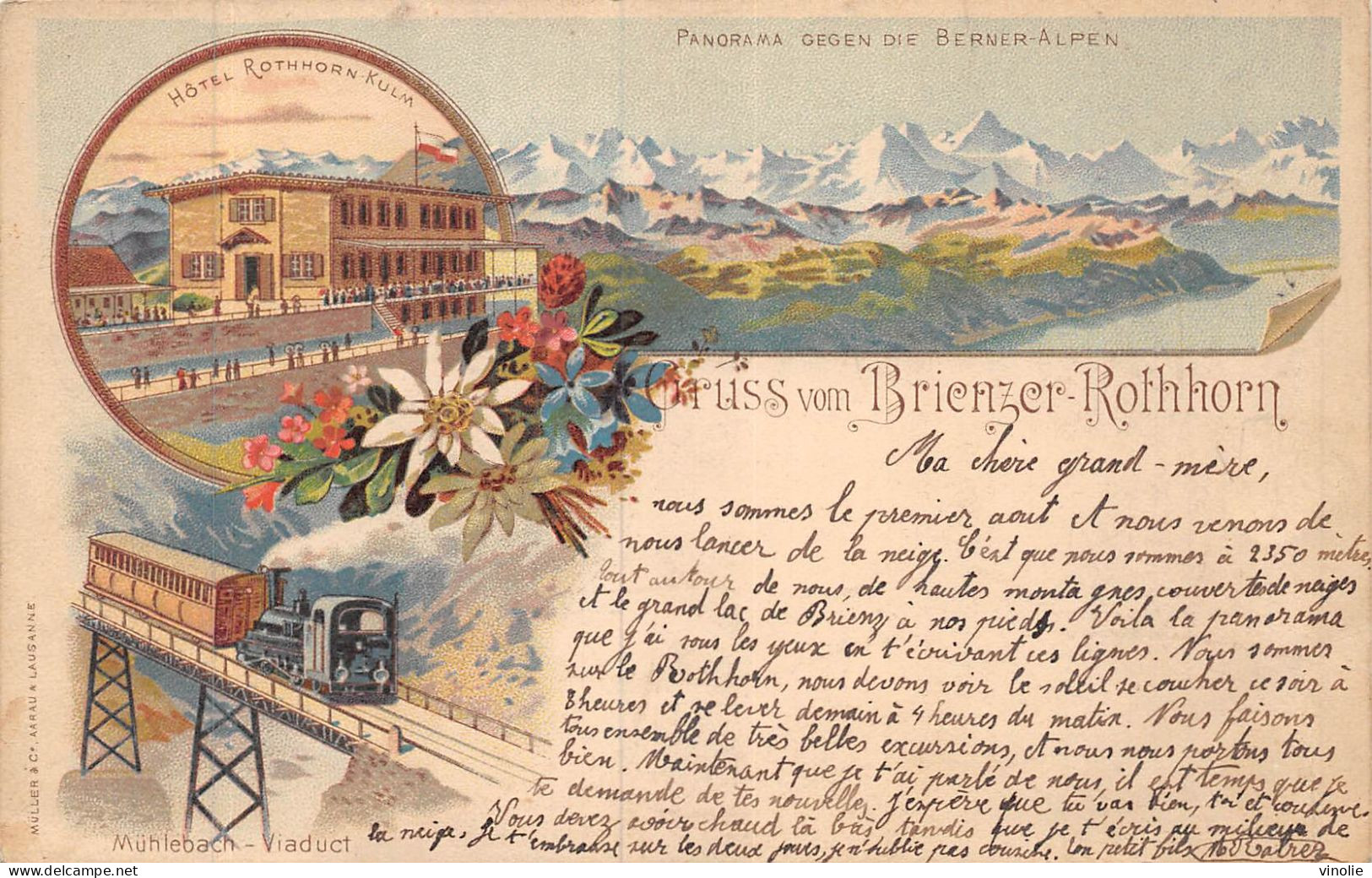 24-2821 : GRUSS VOM BRIENZER-TOTHHORN - Brienz